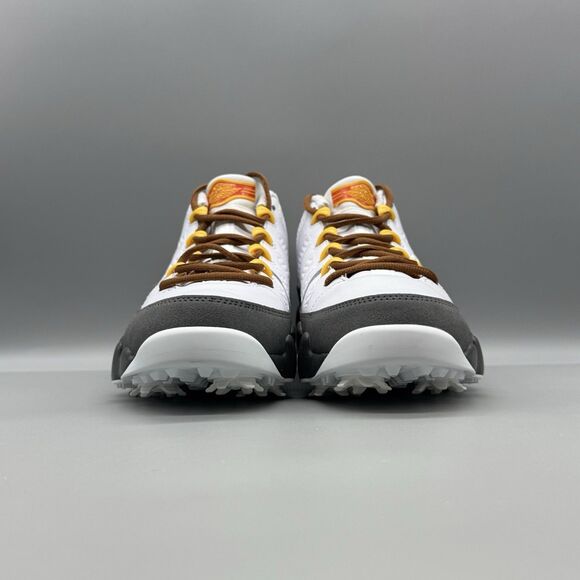 Nike Air Jordan 9 Golf Low US Open Size 7.5 Men\'s (FN6931-100) White Grey NEW main image 9